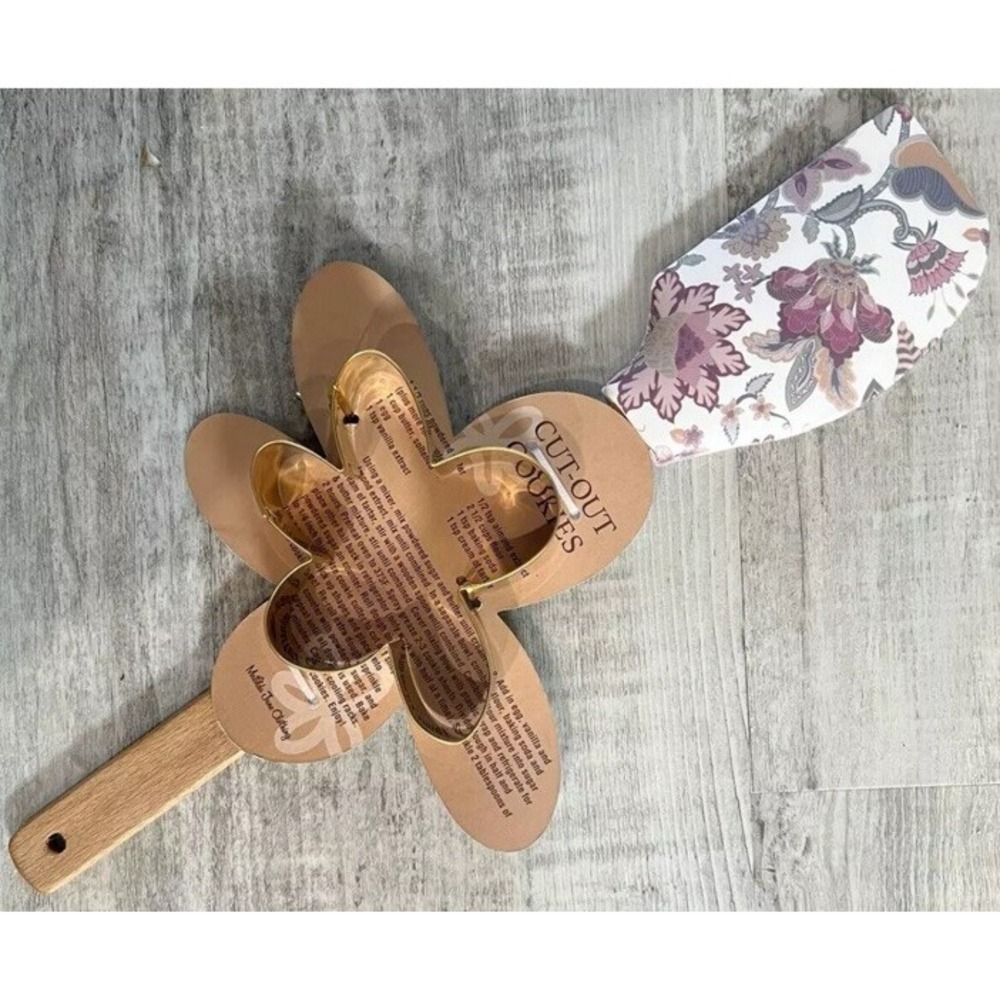 Matilda Jane Heart to Heart All in Good Taste Spatula Cookie cutter set New